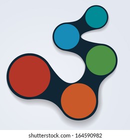 Infographics, modern design, EPS10 - vector graphics.