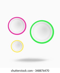 Infographics modern design process template. Vector . Can be used for workflow layout, diagram, number options, web design, timeline, workflow, layout.