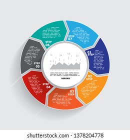Infographics number options template. Can be used for workflow layout, diagram, business step options