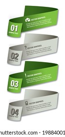 Infographics Numbered Banners