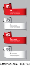 Infographics Numbered Banners