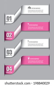 Infographics Numbered Banners