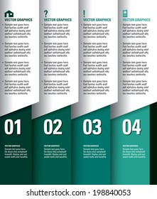 Infographics Numbered Banners