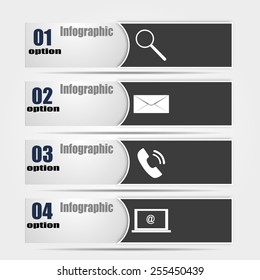 Infographics on the relationship, speak computer design business