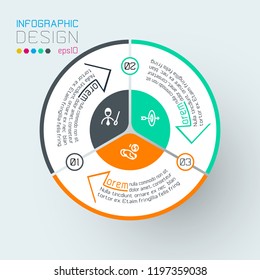 Infographics on vector graphic art.