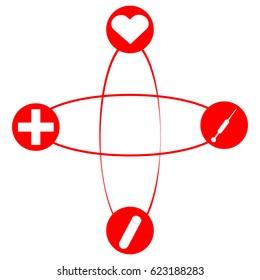 Infographics on white background. Vector illustartion.