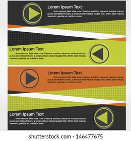 infographics options banner