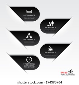 Infographics options banner