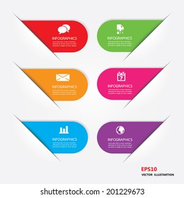 Infographics options banner