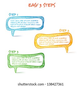 infographics options banner for workflow layout, diagram, number options, web design. eps10 illustration