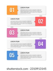 Banner mit Infografik-Optionen. Workflow-Layouts, Diagramme, Zahlenoptionen und Webdesign. Vektorgrafik.