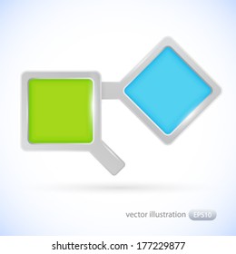 Infographics options design elements. Vector illustration eps10.