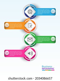 infographics options template,can be use for workflow layout,business step options,diagram,banner and web design,vector illustration.