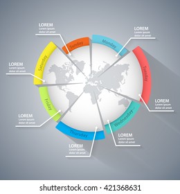 infographics pizza week