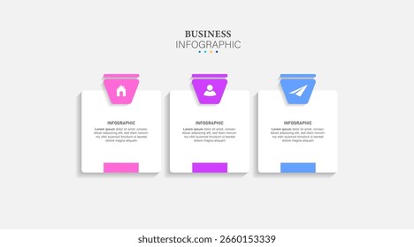 índice de papel de retângulo infográfico com modelo de dados. Plano de fundo abstrato da ilustração vetorial. Pode ser usado para layout de fluxo de trabalho, etapa comercial, banner, web design.
