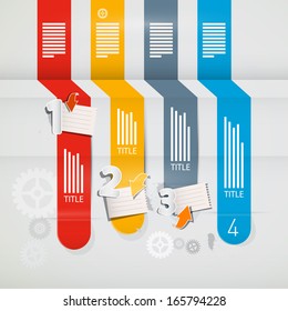 Infographics Retro Layout