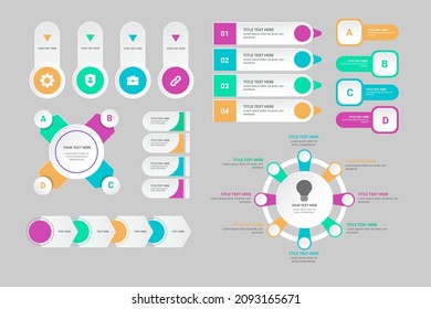 infographics Sci Fi isolated on transparent futuristic background. Abstract future concept science virtual graphic Interface screen with colored infographic digital illustration.