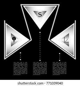 Infographics of self-development for business