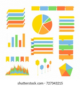 Infographics set. Business Concept.