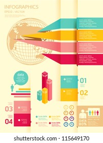 infographics set and Information Graphics vector.