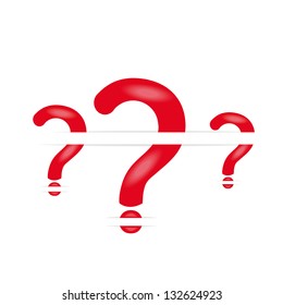 Infographics Sign Question Mark Vector Illustration Stock Vector ...