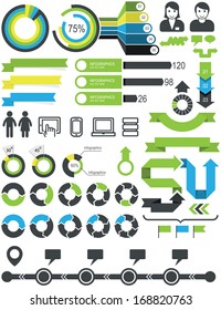 Infographics - statistic elements and icons