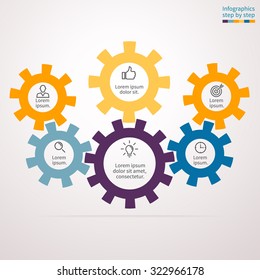 795 6 gears infographic Images, Stock Photos & Vectors | Shutterstock