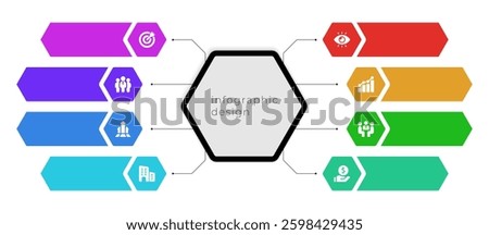 Infographics tab paper index template. Vector illustration abstract background. 5 Business step, banner, web design. Business infographic template. 9 Step timeline journey. 3 Step Infographic