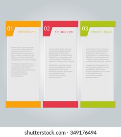 Infographics template for business, education, web design, banners, brochures, flyers. Vector illustration.