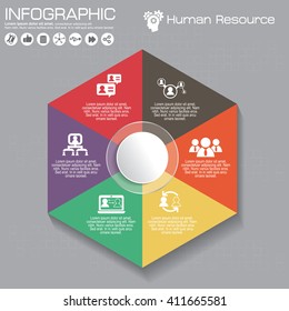 Infographics template for business, education, web design, banners, brochures, flyers. Vector illustration.