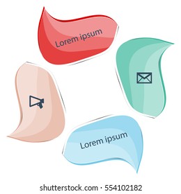 infographics Template for Data visualization, diagram, presentation ,steps or processes.