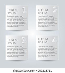 Infographics template design for website banners, business, brochure. Editable vector illustration. Newspaper style.