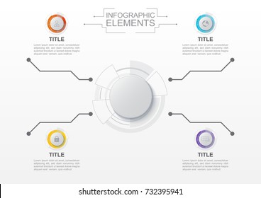 Infographics template elements on white background some Elements of this image furnished by NASA