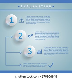 Infographics template. EPS10.