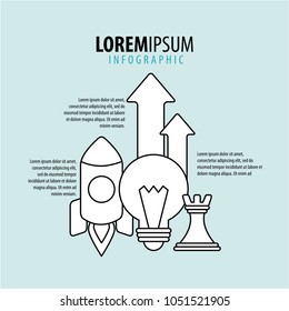 infographics template icons