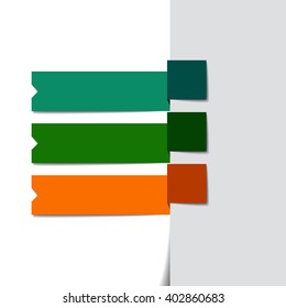 Infographics template with letters and numbers.
