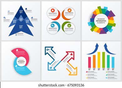 Infographics template set
