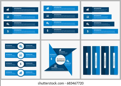 Infographics template set