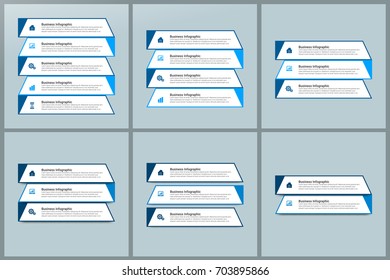 Infographics template set