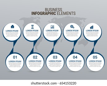 Infographics template Vector