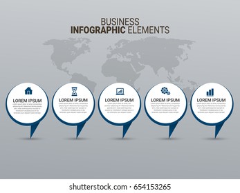 Infographics template Vector