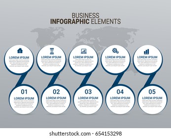 Infographics template Vector