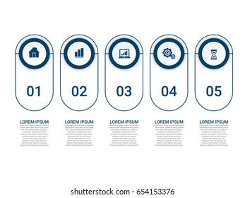 Infographics template Vector