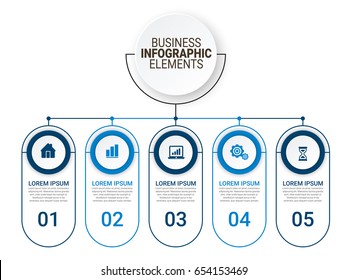 Infographics template Vector