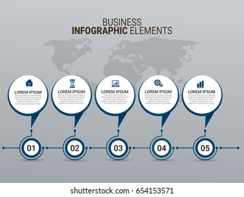 Infographics template Vector