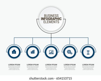 Infographics template Vector