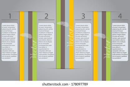 Infographics template-Vector illustration