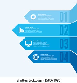Infographics themed design