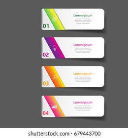 infographics timeline design template with label design and 4 steps, It can be used for business, process infographic, diagram chart, flowchart, process diagram, time line