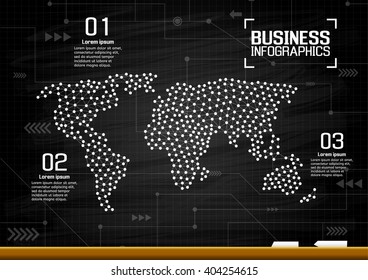 Infographics vector business design